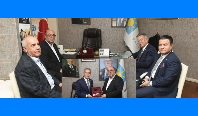 Mehmet Akpınar’dan İYİ Parti İl Başkanlığına Ziyaret