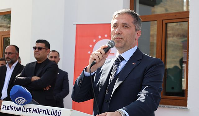 AK Partili Sırakaya, cami açılışında konuştu