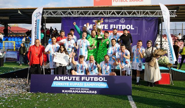 Ampute Futbol Türkiye Kupası Sahibini Buldu