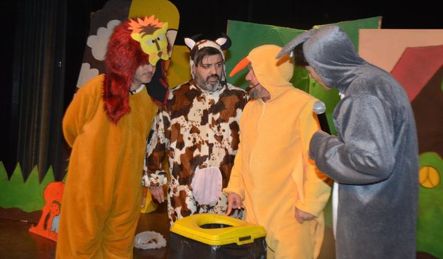 “Geri Dönüşüm Ormanı” ile Çocuklar Hem Eğlendi Hem de Öğrendi