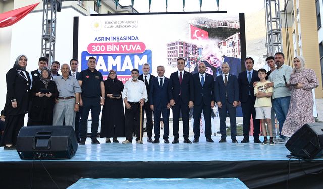 Kahramanmaraş’ta Yeni Umutların Anahtarları Teslim Ediliyor