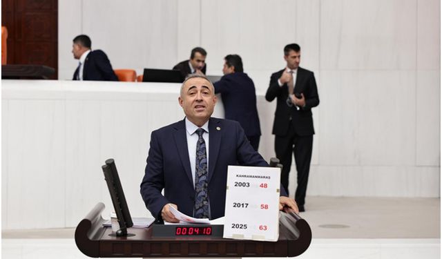 Kahramanmaraş Yıllardır Geriye İtildi, Adaletli Yatırım Şart