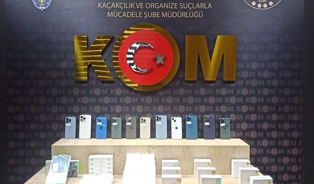 KOM Ekiplerinden Kaçakçılık Operasyonu