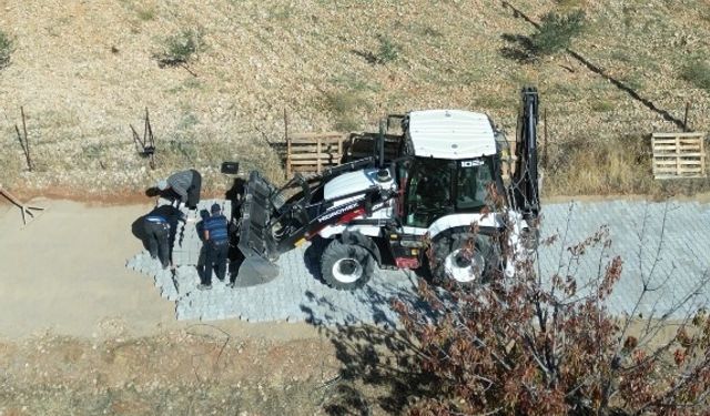 Kozludere'de Kilit Parke Çalışmaları Hızla İlerliyor