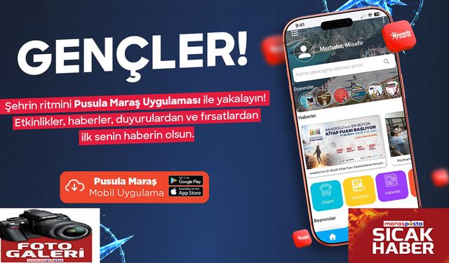 Pusula Maraş Gençlerle Büyüyor; 113 Bini Aşkın Genç Uygulamayı Kullanıyor