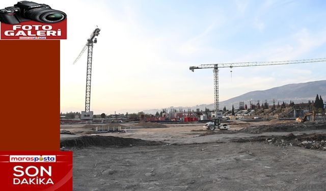 Kahramanmaraş Stadyumu’nda Temelden Tribüne Hızlı Yükseliş