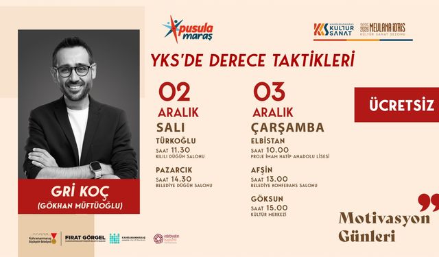 Pusula Maraş’tan Gençlere Motivasyon Desteği