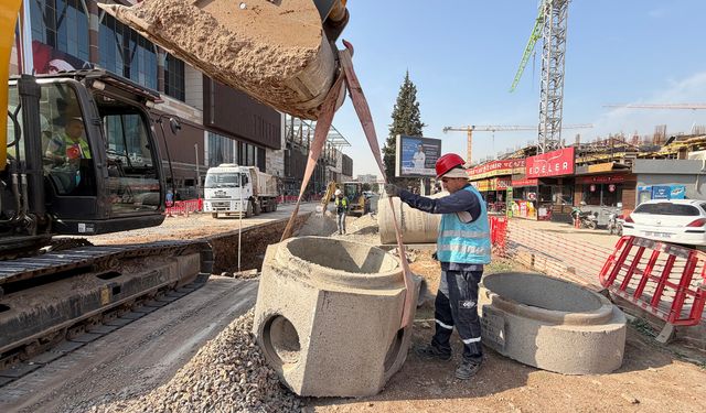 Yeni Konutların Altyapıları da Hızla İnşa Ediliyor