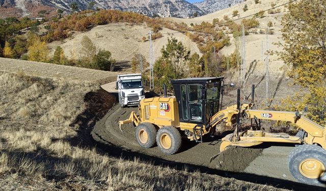 Onikişubat Belediyesi’nden aynı anda 17 farklı kırsal mahalleye ulaşım yatırımı