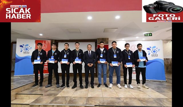MESS Protokolü Kapsamında Başarılı Meslek Lisesi Öğrencilerine Ödül Verildi