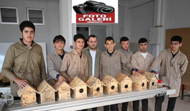 Öğretmen ve öğrencilerin ismi kuş evlerinde yaşatılacak