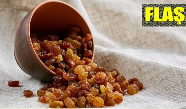 Kuru üzüm tüketmek sağlığa faydalı mıdır?