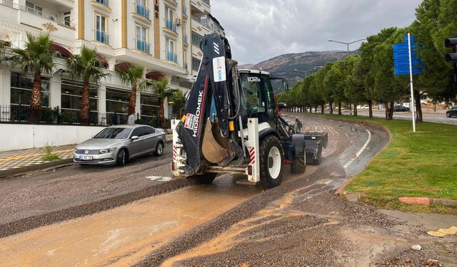 Kahramanmaraş'ta sağanak etkili oldu