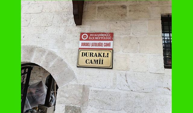 Duraklı Camii Yeniden İbadete Açılıyor