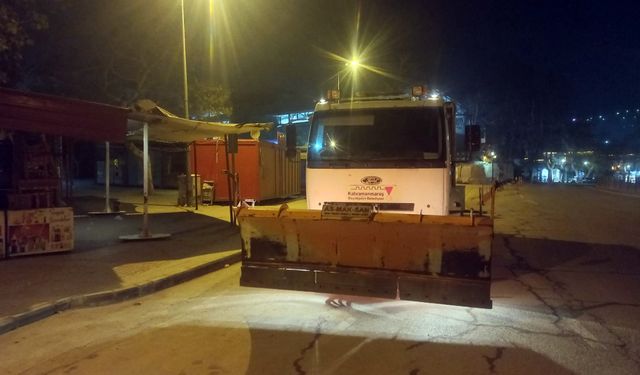 Büyükşehir Kar ve Buzlanmaya Karşı Teyakkuzda