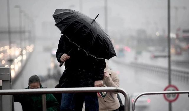 Kuvvetli yağış ve fırtına alarmı verildi