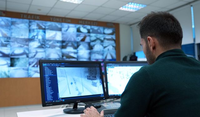 Ekipler Sahada, Şehir 7/24 Kameralarla Takipte