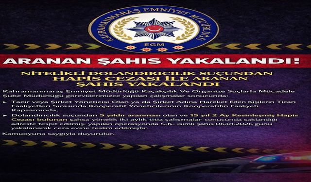 Nitelikli Dolandırıcılık Operasyonu