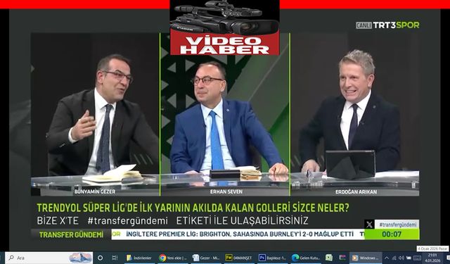 Gezer, TRT’de İstiklal Spor’u gündeme getirdi
