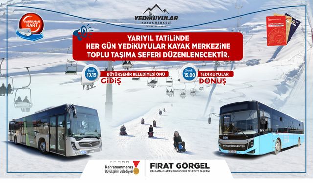 Yedikuyular’a Otobüs Seferleri Başladı!