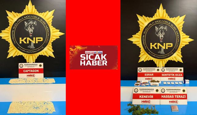 5 Bin Captagon Hap Ele Geçirildi, 3 Kişi Tutuklandı