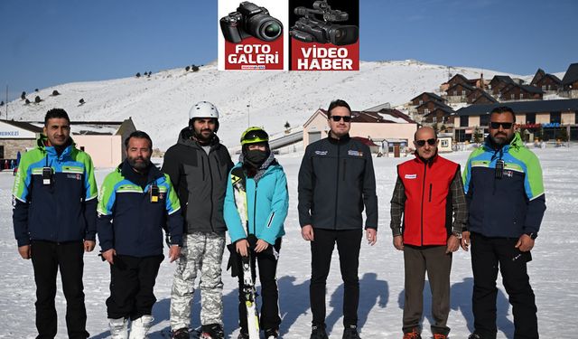 Yedikuyular Kayak Merkezi'nde hedef 600 bin ziyaretçi