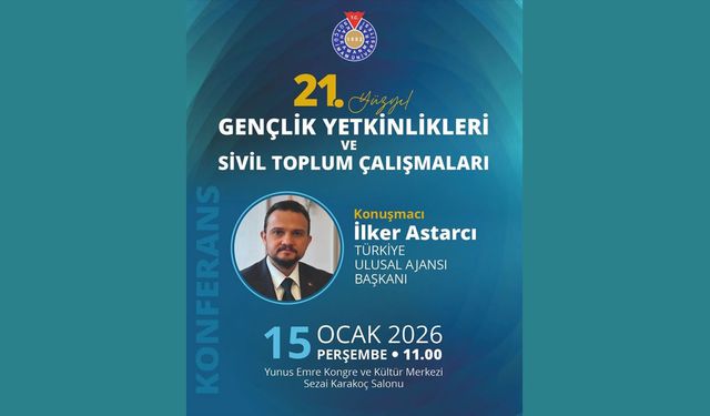 KSÜ’de Gençlik ve Sivil Toplum Konferansı Düzenleniyor