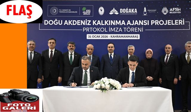 Kacır, "SOGEP" projelerinin imza törenine katıldı