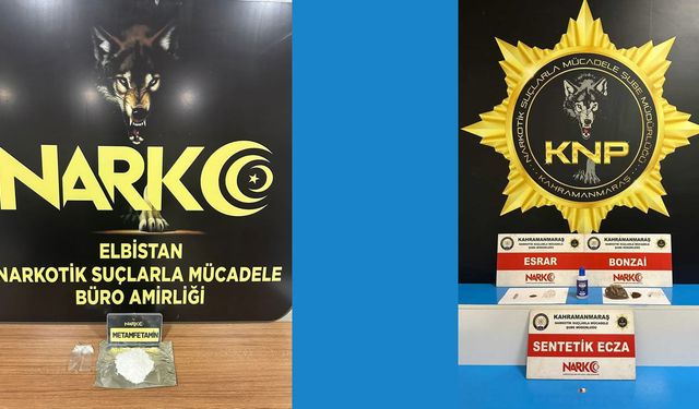 Kahramanmaraş’ta Narkotik Operasyonu: 2 Tutuklama