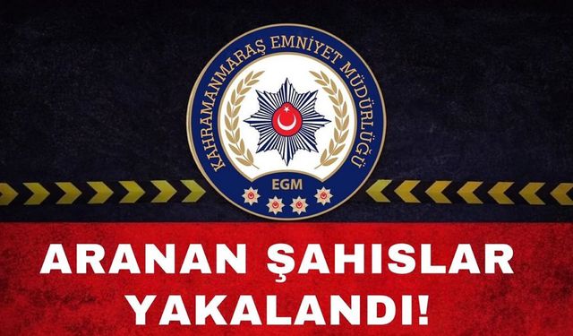 Kahramanmaraş’ta Aranan Hükümlülere Darbe