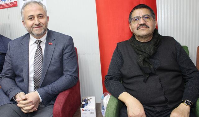 Şeref Özsoy’a ziyaretçi akını