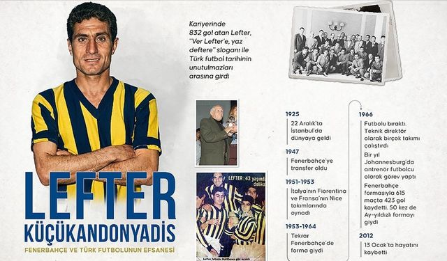 Fenerbahçe ve Türk futbolunun efsanesi