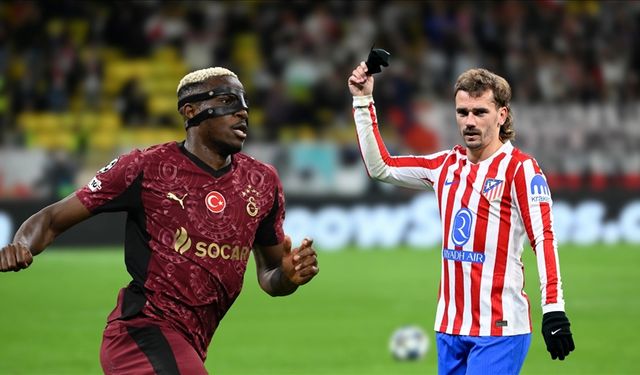 Galatasaray, Şampiyonlar Ligi'nde Atletico Madrid'i ağırlayacak