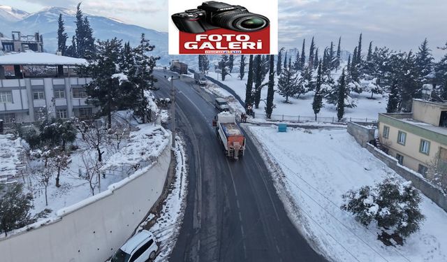 Büyükşehir, Buzlanmanın Önüne Geçmek İçin Çalışıyor