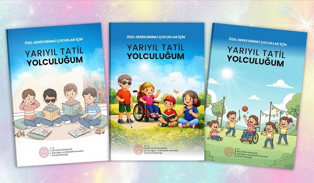 Öğrencilere "Yarıyıl Tatil Yolculuğum" Etkinlik Kitabı Hazırlandı