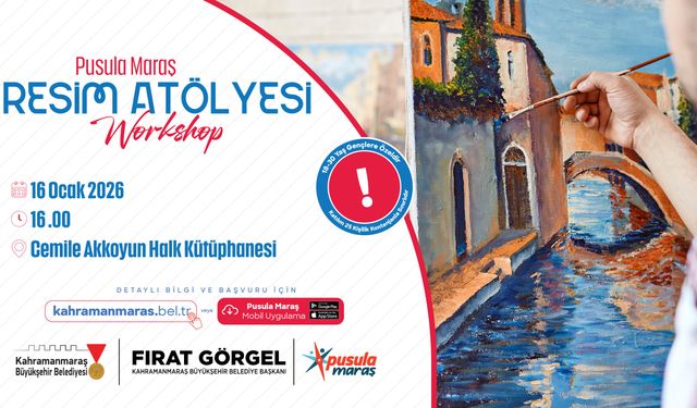 Pusula Maraş’tan Gençlere Sanat Dolu Buluşma