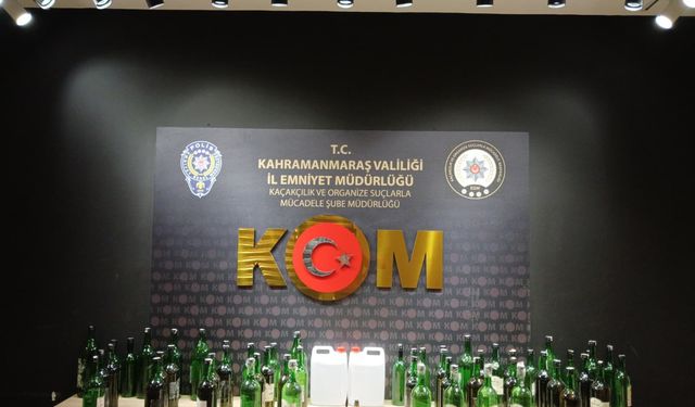 Silah, Tarihi Sikke ve Sahte Alkol Ele Geçirildi