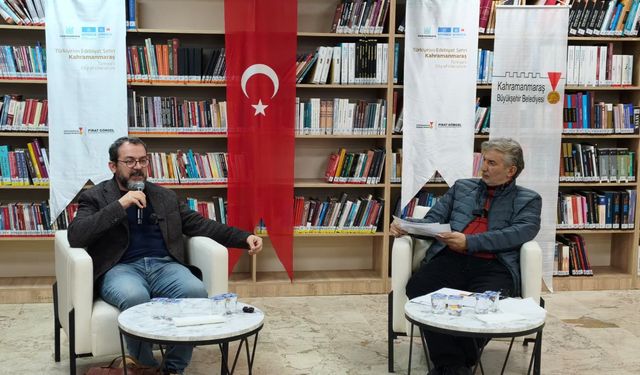 Yazar Köneçoğlu ve Süngü, Sözcüklerin Büyüsünü Edebiyatseverlerle Paylaştı