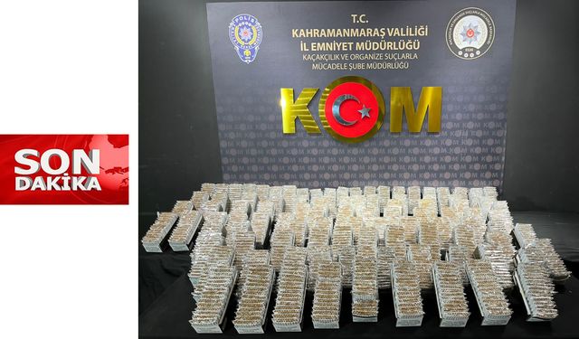 Kahramanmaraş’ta Kaçakçılığa Geçit Yok