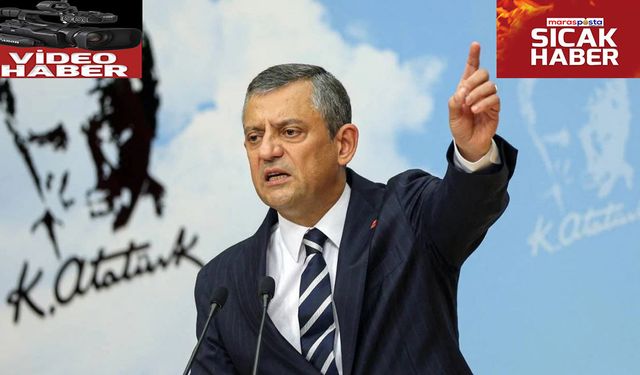 CHP Genel Başkanı Özel, Gaziantep'te konuştu