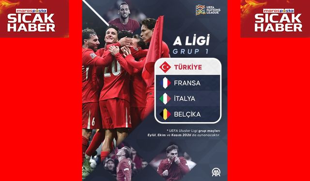 A Milli Takım, UEFA Uluslar Ligi’nde Devlerle Eşleşti