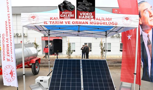 Kahramanmaraşlı Çiftçilere İş Makinesi Desteği