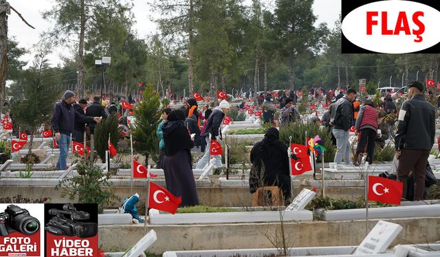 Asrın Felaketinin Üçüncü Yılında Deprem Şehitliğinde Vefa Nöbeti