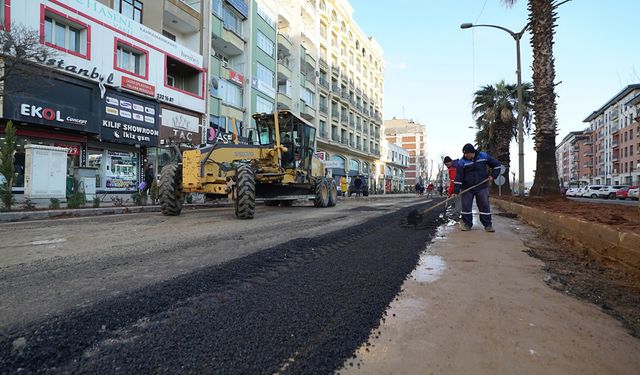 Trabzon Bulvarında Altyapı Tamam