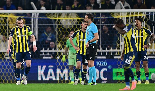 Fenerbahçe evinde kayboldu: 0-3
