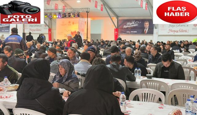 Büyükşehir’in İftar Çadırlarında Dayanışma ve Neşe Bir Arada