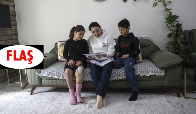 Protezle ayağa kalkan Fatma, başarısını sürdürüyor