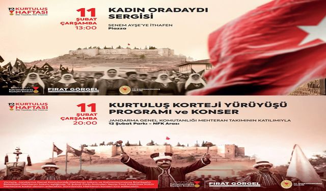 Kurtuluş Haftası Kutlamaları Bugün Sergi ve Kortejle Devam Edecek