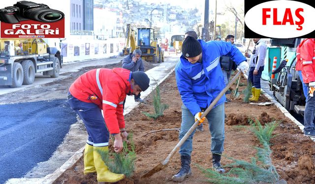 Büyükşehir’den Şehrin Kalbinde Yoğun Çalışma