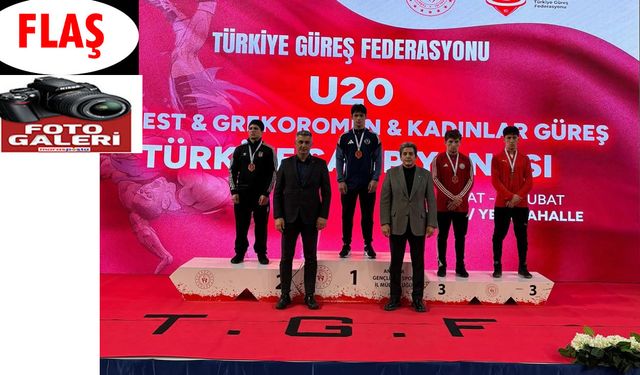 Kahramanmaraşlı Güreşçiler Ankara’da Zirveye Çıktı